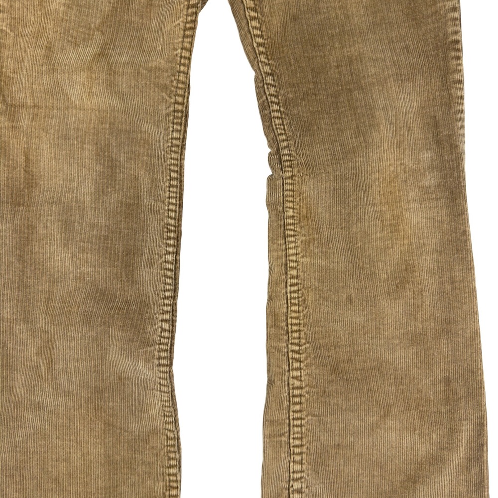 Vtg 70s Levi's White Tab Corduroy Flare Pants Women's 24 Brown Bell Bottoms USA - Picture 6 of 16
